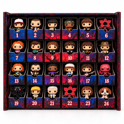 Stranger Things Advent Calendar | 24 Collectible Mini Figures